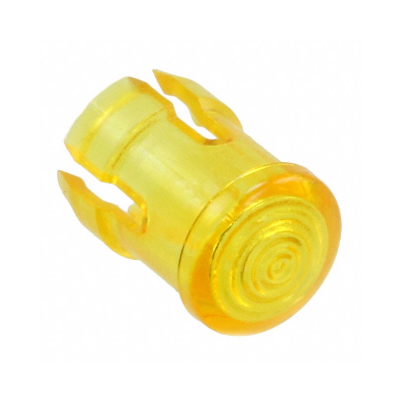1 pcs : SMB_200_ATP - LENS AMBER FRESNEL RING SNAP IN