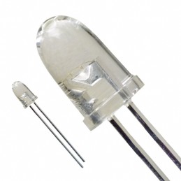 1 pcs : SSL-LX5093XUWC - LED WHITE CLEAR T-1 3/4 T/H