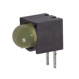 1 pcs : 5500305F - LED CBI 5MM YELLOW RA PC MNT