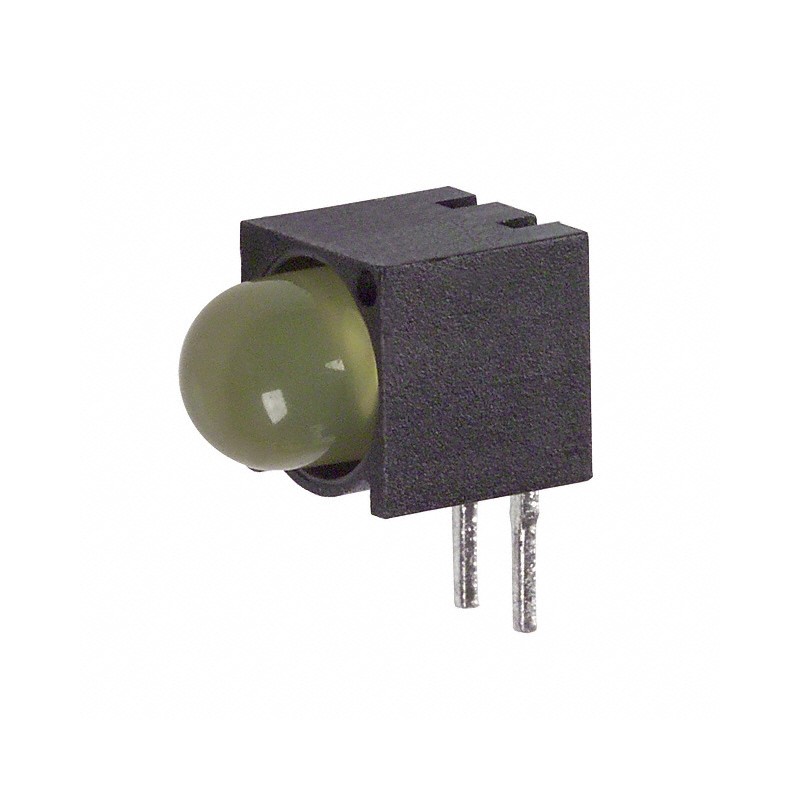 1 pcs : 5500305F - LED CBI 5MM YELLOW RA PC MNT