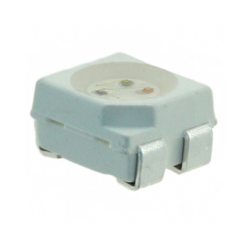 1 pcs : SMTL4-RGB - LED RGB CLEAR 4PLCC SMD