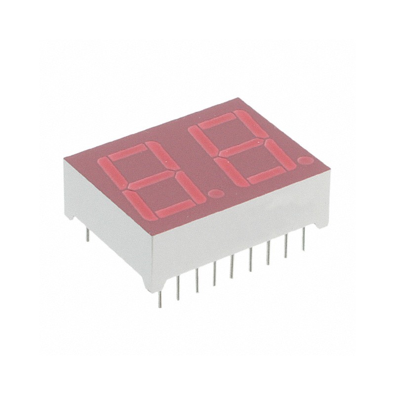 1 pcs : LTD-6910HR - DISPLAY 7SEG 0.56' DBL RED 18DIP