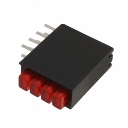 1 pcs : WP914CK/4IDT - LED CBI 4X1 RED DIFF RA