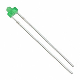 1 pcs : TLUG2400 - LED GREEN DIFFUSED 1.8MM T/H