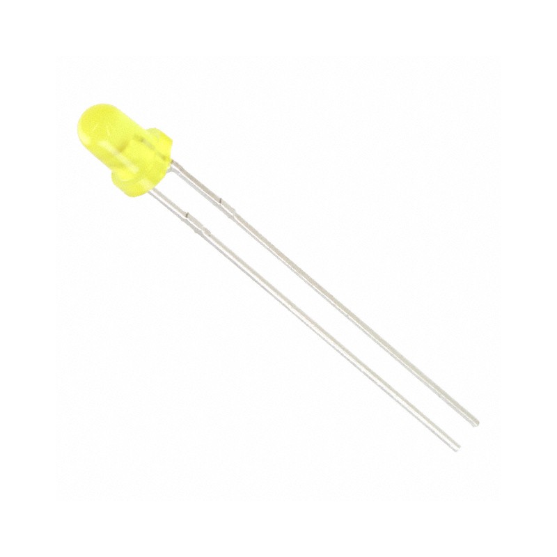 1 pcs : LTL-4251 - LED YELLOW DIFFUSED T-1 T/H