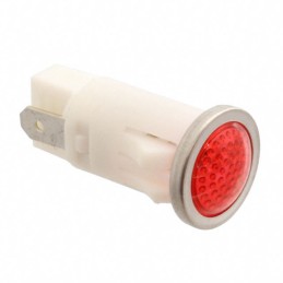 1 pcs : 1030QD1 - NEON IND LIGHT 125V RED QC