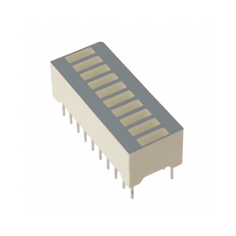 1 pcs : DC10GWA - LED CBI BAR GRAPH 10-SEG GRN TH