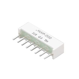 1 pcs : HLMP-2550-GH000 - LED LGT BAR 19.05X3.81MM GRN