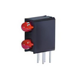 1 pcs : WP934MD/2SURDK - LED CBI 2.9MM BI-LVL RED RA