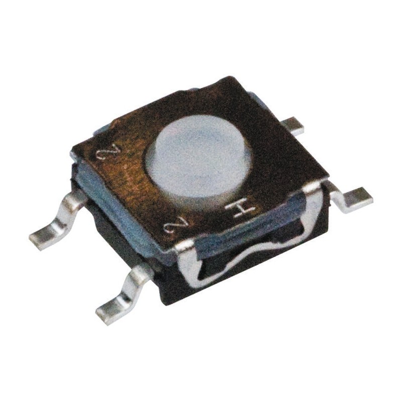 50 pcs - IP67 Button Tactile Switch, SPST 50 mA @ 32 V dc 0.9mm Surface Mount