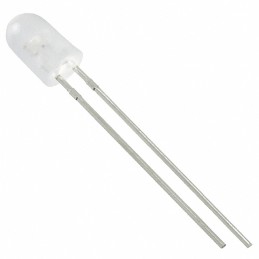 1 pcs : MT5470E-OR - LED AMBER DIFFUSED 5MM OVAL T/H