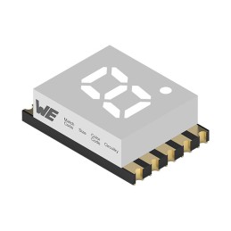 1 pcs : 157102V12700 - WL-S7DS 7 SEGMENTS DISPLAY SMT S