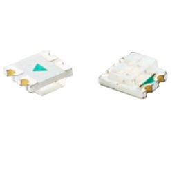 1 pcs : SB1210WC01-RG - LED GREEN/RED CLEAR 4SMD