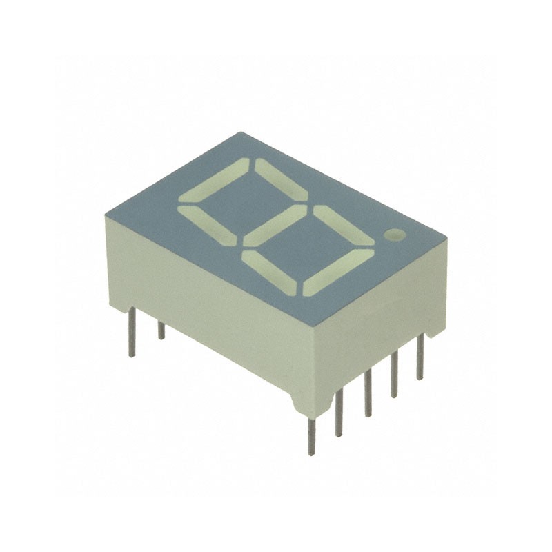 1 pcs : SA52-11GWA - DISPLAY 7SEG 0.52' SGL GRN 10DIP