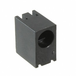 1 pcs : H-101C-1 - LED HOLDER RA 3MM 2LD NYL BK