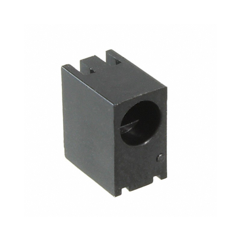 1 pcs : H-101C-1 - LED HOLDER RA 3MM 2LD NYL BK