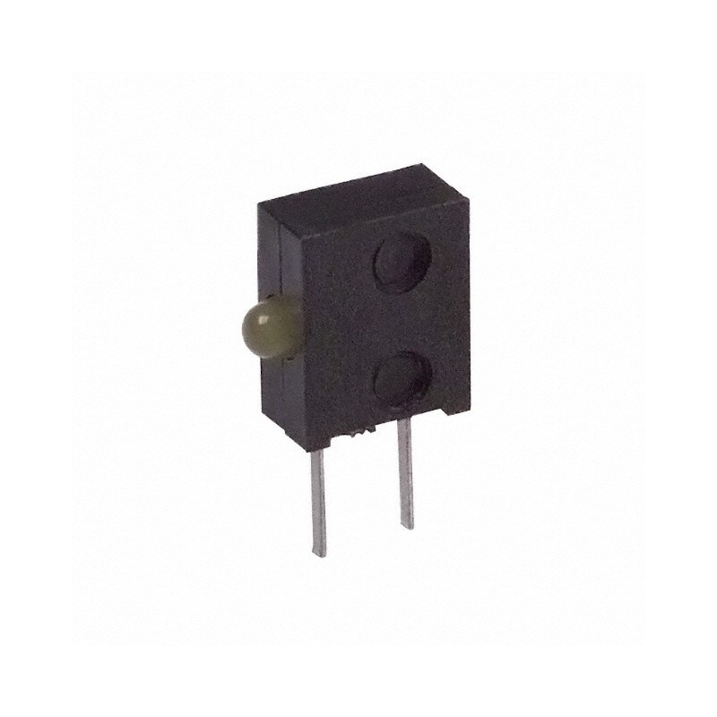 1 pcs : HLMP-6400-F0010 - LED CBI 1.91MM YELLOW DIFF RA