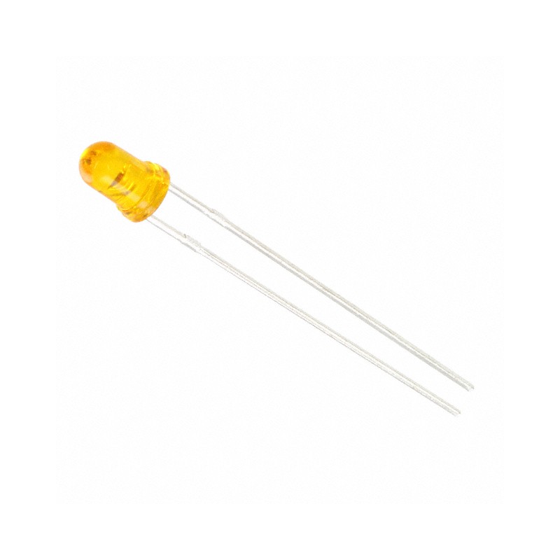 1 pcs : LTL-1CHAE - LED AMBER CLEAR T/H