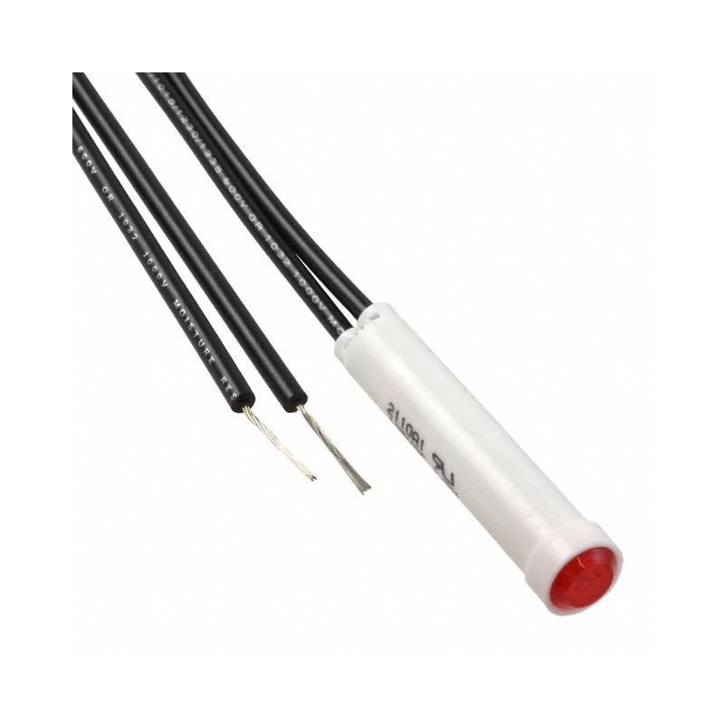 1 pcs : 2110A1 - LAMP NEON RED 120V PC MNT