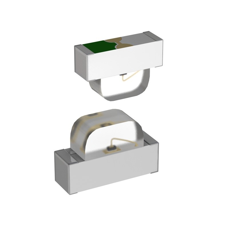 1 pcs : APA3010CGCK - LED GREEN CLEAR SMD R/A