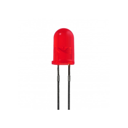 1 pcs : EALP05RDHRA2 - LED RED DIFFUSED 5MM T/H