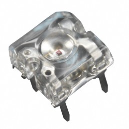 1 pcs : TLWR7600 - LED RED CLEAR T/H