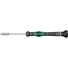 1 pcs - Wera Hexagon Nut Driver, 2 mm Tip, 60 mm Blade, 157 mm Overall
