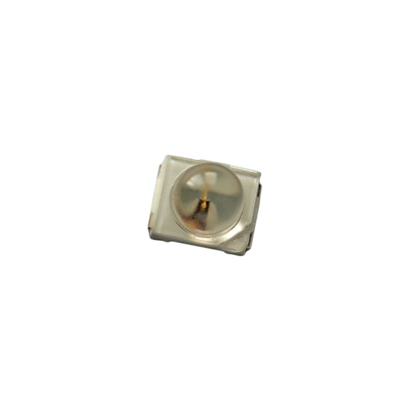 1 pcs : QBLP670D-Y - LED YELLOW CLEAR 2PLCC SMD