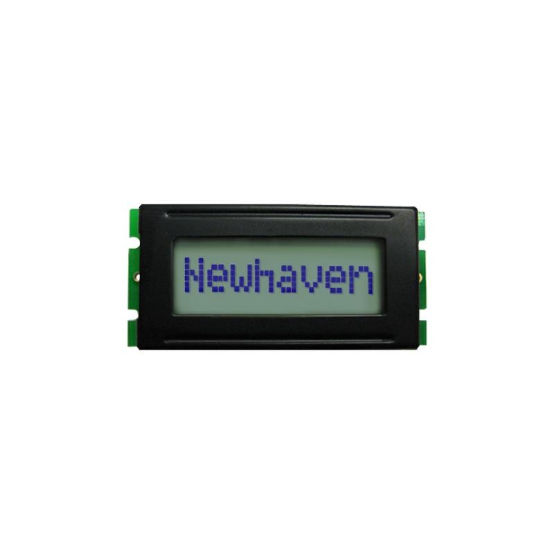 1 pcs : NHD-0108BZ-RN-GBW - LCD MOD 8 DIG 8 X 1 REFLECTIVE