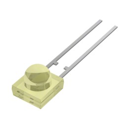 1 pcs : TLPY5600 - LED YLW DIFF SIDE VIEW T/H R/A