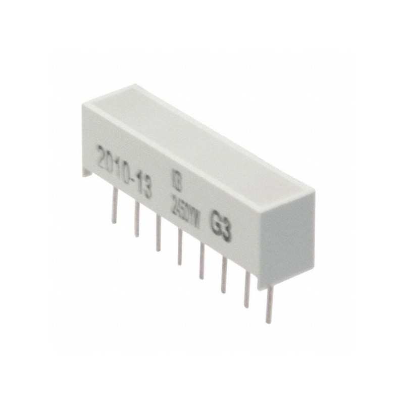 1 pcs : KB2450YW - LED LGT BAR 19.05X3.81MM YLW