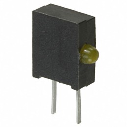 1 pcs : HLMP-6720-F0010 - LED CBI 1.91MM YELLOW RA