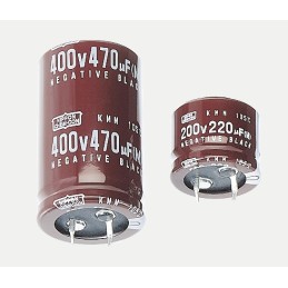 1 pcs - Nippon Chemi-Con 100μF Electrolytic Capacitor 400V dc, Through Hole - EKMM401VSN101MP30S
