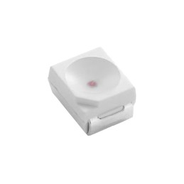 1 pcs : QLSP05R - LED RED CLEAR 2PLCC SMD