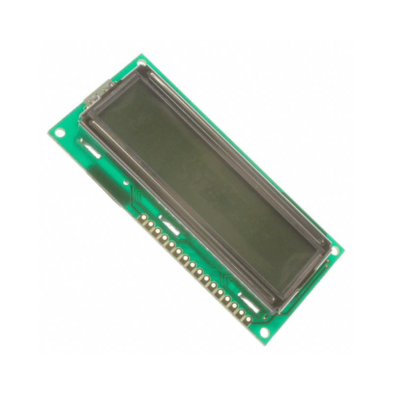 1 pcs : LCM-S01601DSF - LCD MOD 16DIG 16X1 TRANS YLW/GRN