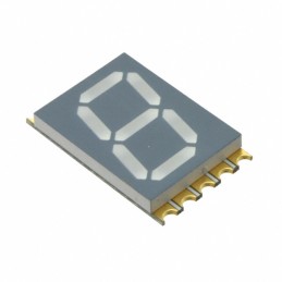 1 pcs : ACSA56-51SURKWA - DISPLAY 7SEG 0.56' SGL RED 12SMD