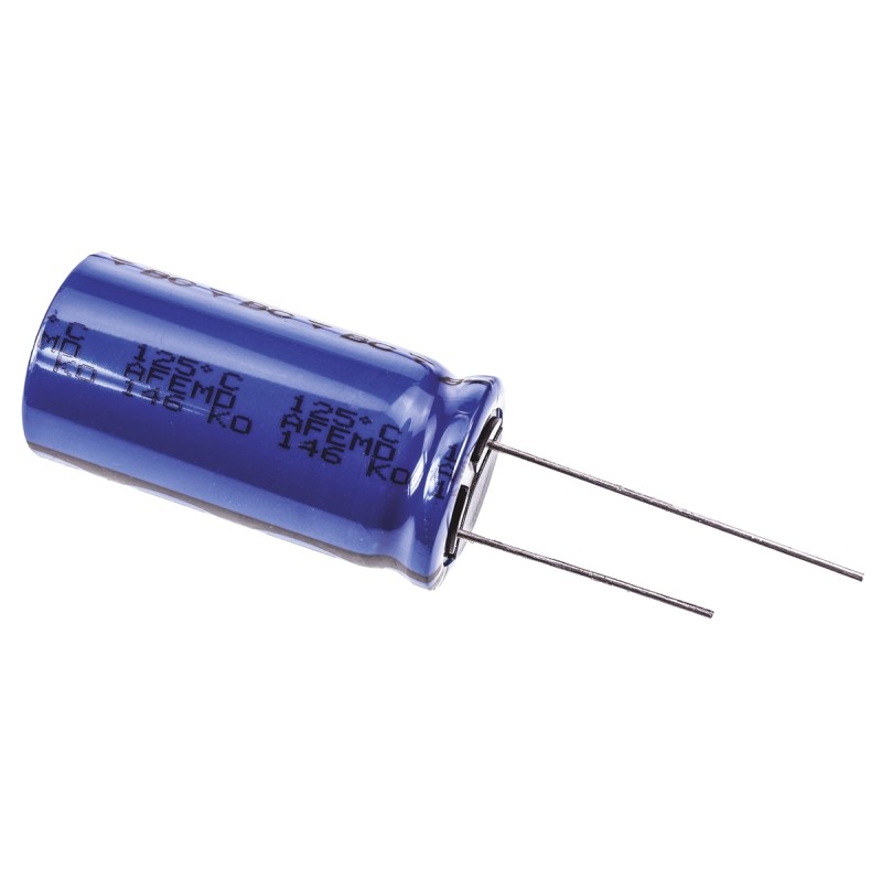1 pcs - Vishay 1200μF Aluminium Electrolytic Capacitor 63V dc, Radial, Through Hole - MAL214658122E3