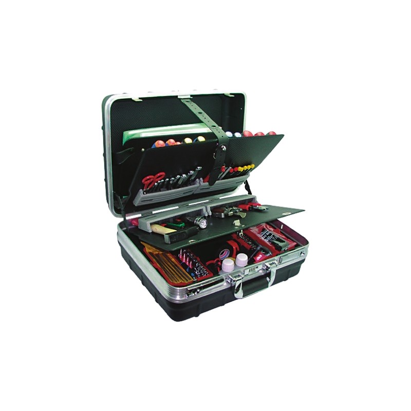 1 pcs - RS PRO 48 Piece Electro-Mechanical Tool Kit with Case