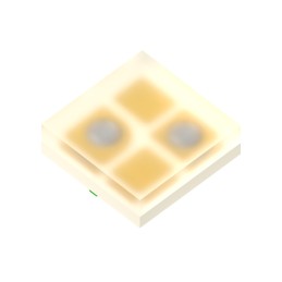 1 pcs : APGF0606SYKCGK-TT-C2 - LED GRN/YLW CLEAR 4SMD