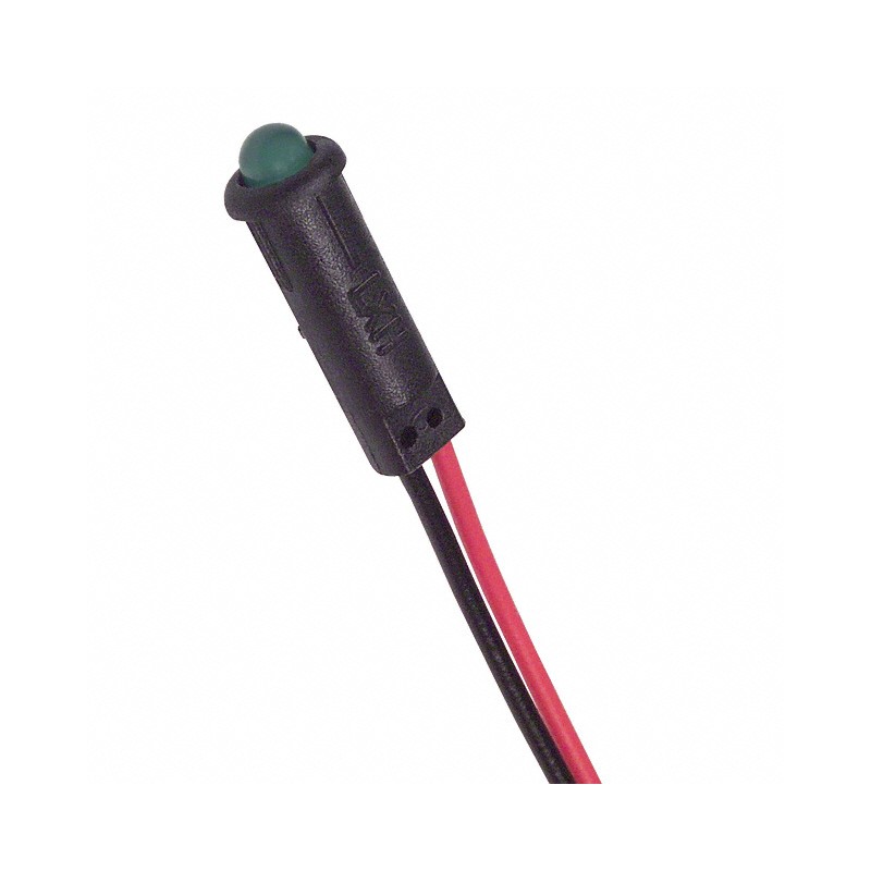 1 pcs : SSI-LXH312GD-150 - LED 3MM GREEN 6'LDS PANEL MOUNT