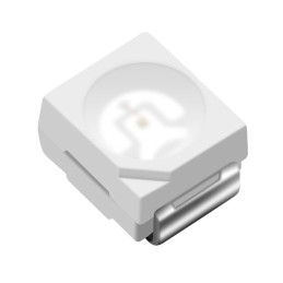 1 pcs : XZVG45S - LED GREEN CLEAR 2PLCC SMD