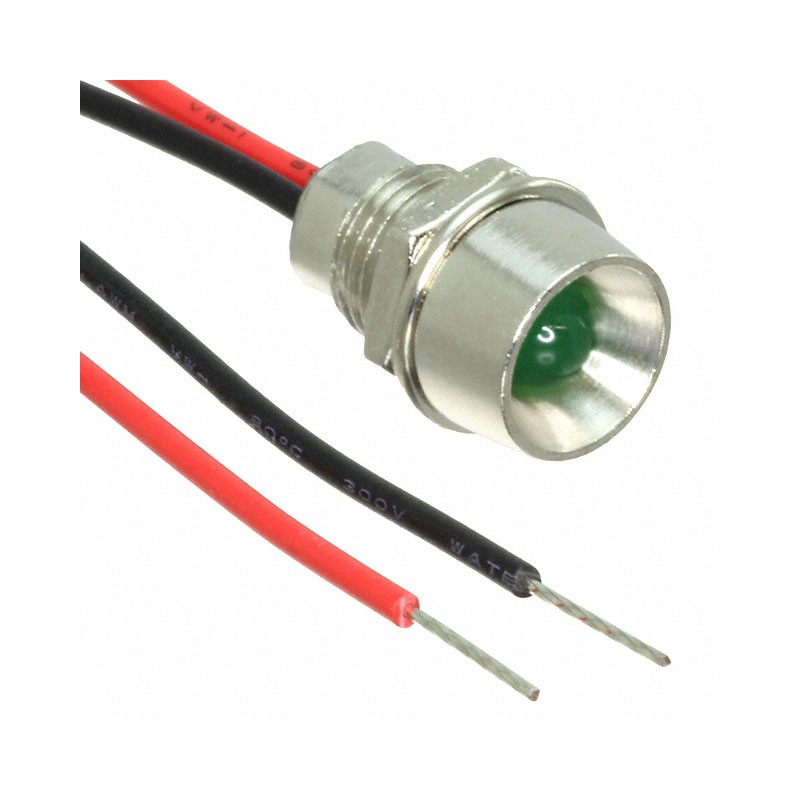 1 pcs : SSI-LXR4815GD-150 - T-5MM METAL REF IND GREEN W/6' W