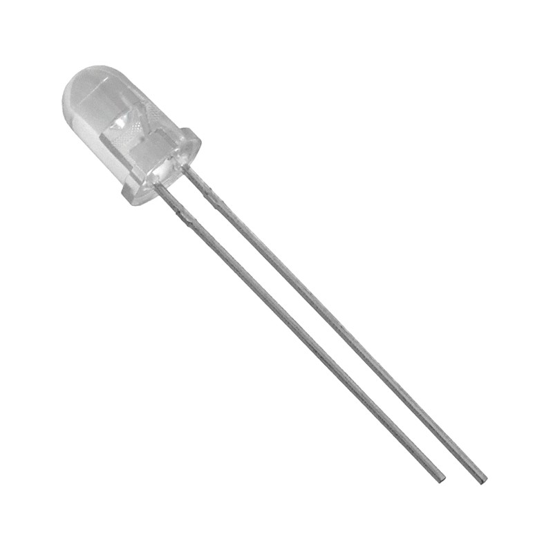 1 pcs : LTL2R3TGK - LED GREEN CLEAR T-1 3/4 T/H