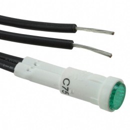 1 pcs : LE2950WL5G - LED PNL MNT 125/250V GREEN