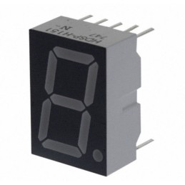 1 pcs : HDSP-515A - DISPLAY 7SEG 0.56' SGL RED 10DIP