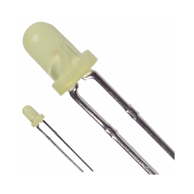 1 pcs : SSL-LX3052YD - LED YELLOW DIFFUSED T-1 T/H