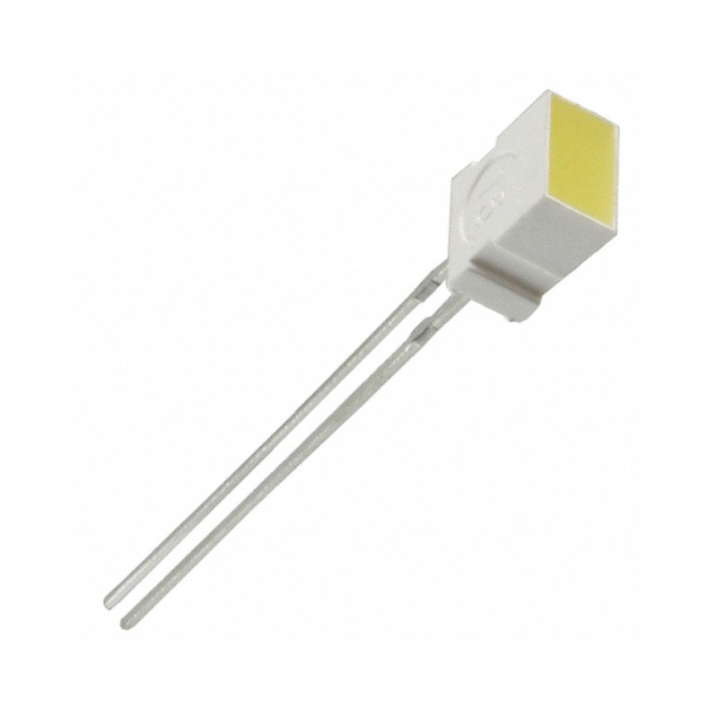1 pcs : MV53124A - LED YELLOW DIFFUSED T/H
