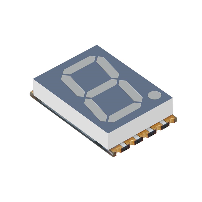 1 pcs : XZFCBD14A - DISPLAY 7SEG 0.56' SGL BLU 10SMD