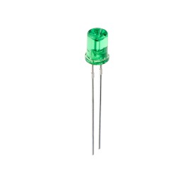 1 pcs : SSL-LX507DT3GT - LED T-5MM 565NM GREEN TRANSP