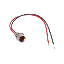 1 pcs : SSI-LXR4815ID-150 - LED 5MM RED DIFF REFL6'LDS PNLMT